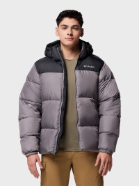 Куртка мужская Columbia Puffect™ II Hooded Jacket темно-серая 2086851-023 изображение 5