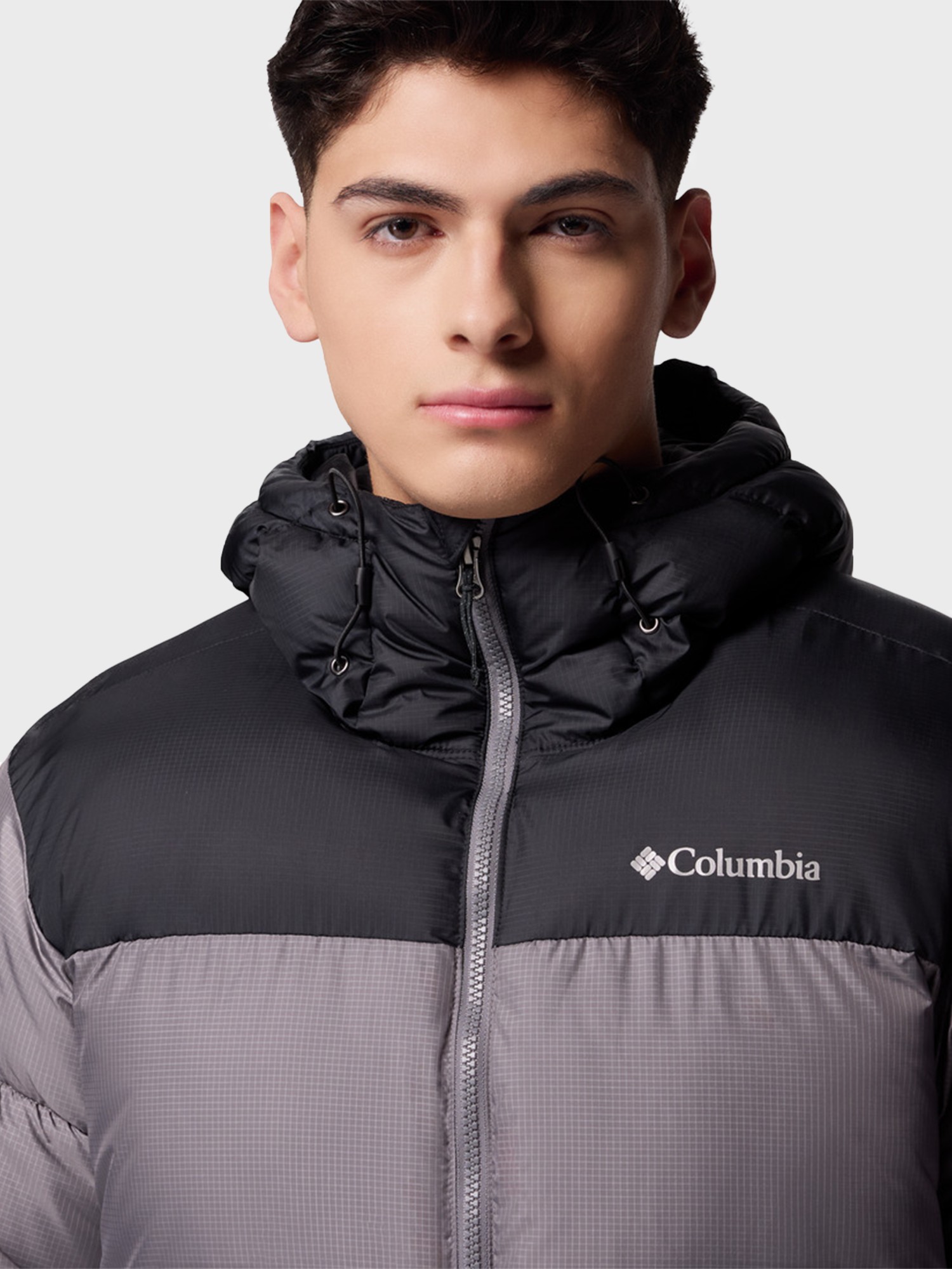 Куртка чоловіча Columbia Puffect™ II Hooded Jacket темно-сіра 2086851-023 изображение 6