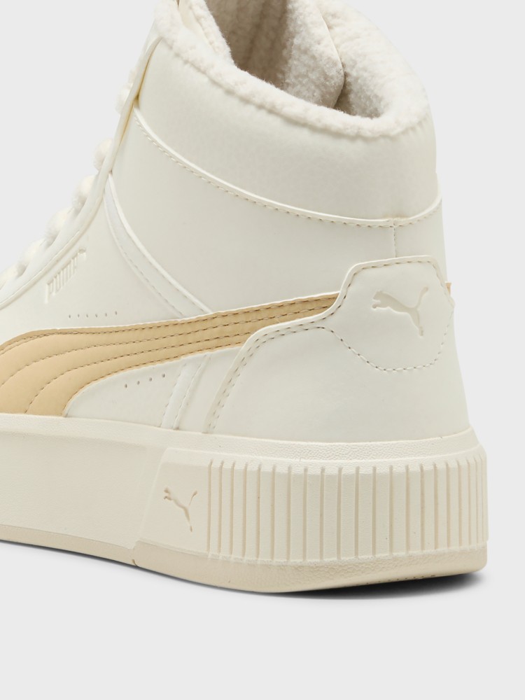 Кросівки жіночі Puma Carina Mia Mid WTR молочні 40358402 изображение 5