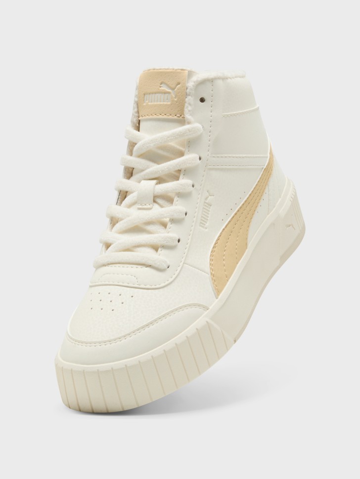 Кросівки жіночі Puma Carina Mia Mid WTR молочні 40358402 изображение 6