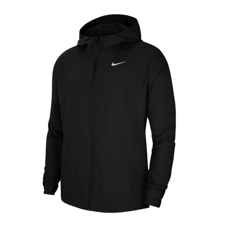 Вітровка чоловіча Nike M Nk Df Run Jkt чорна CU5353-010  изображение 1