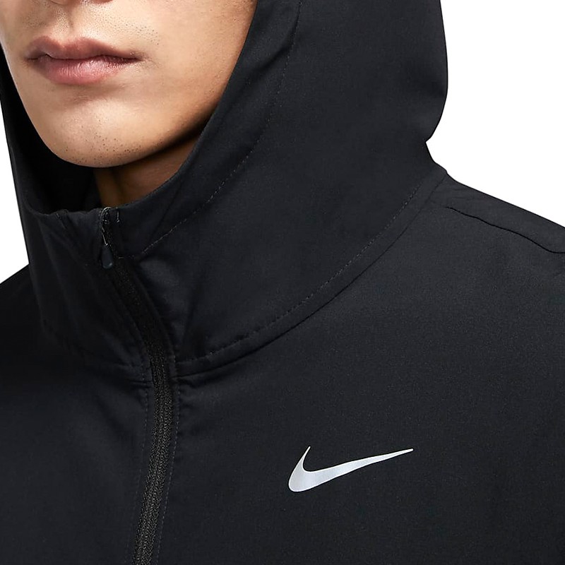 Вітровка чоловіча Nike M Nk Df Run Jkt чорна CU5353-010 — фото 4