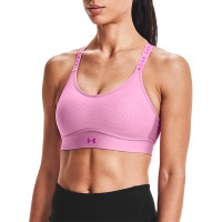 Бра  женский Under Armour Ua Infinity Mid Bra розовый 1351990-680 изображение 4