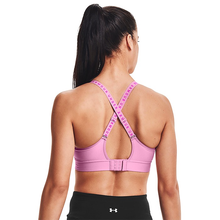 Бра  женский Under Armour Ua Infinity Mid Bra розовый 1351990-680 изображение 5