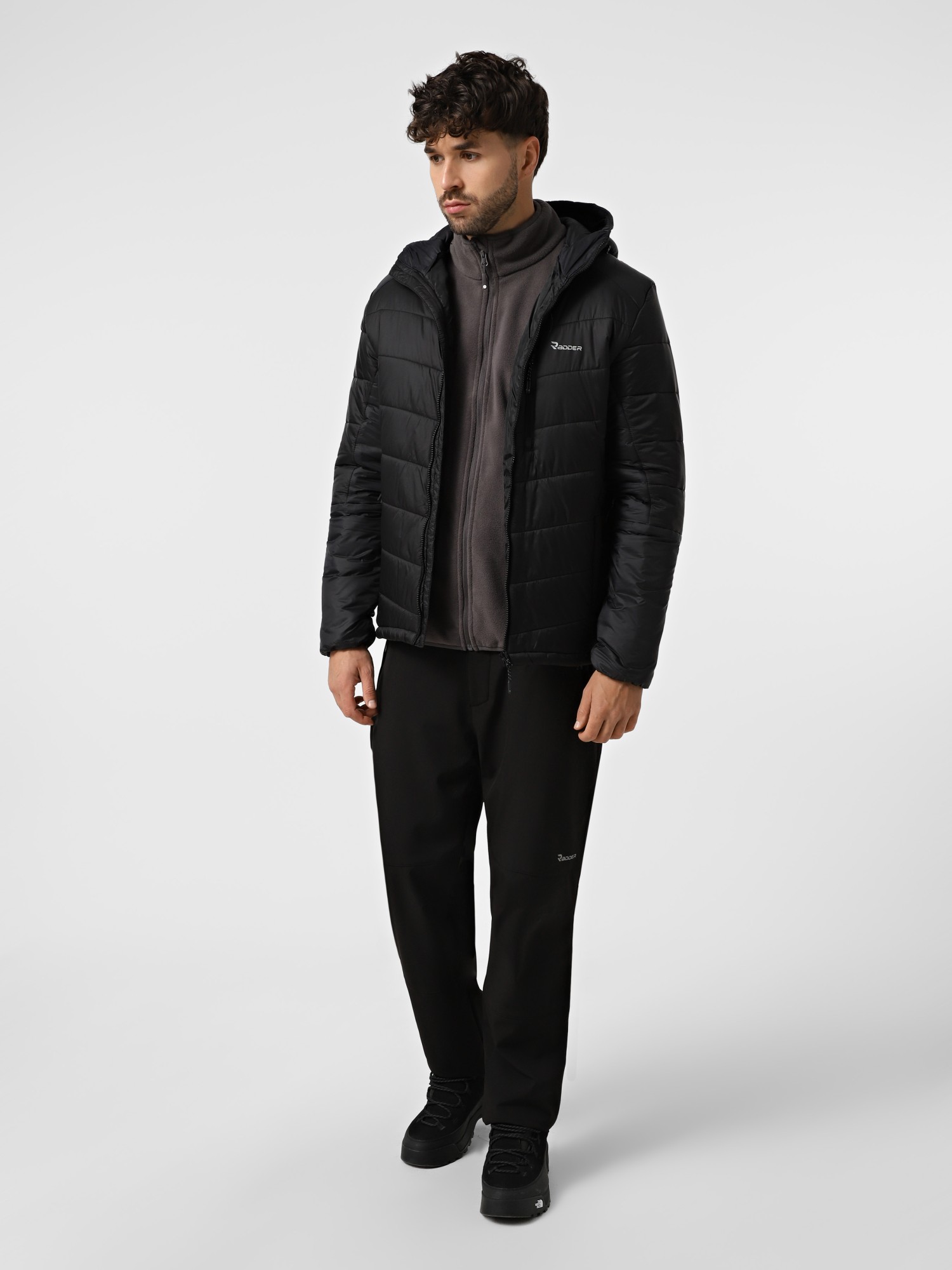 Куртка чоловіча Radder Avalon чорна 122536-010 изображение 6