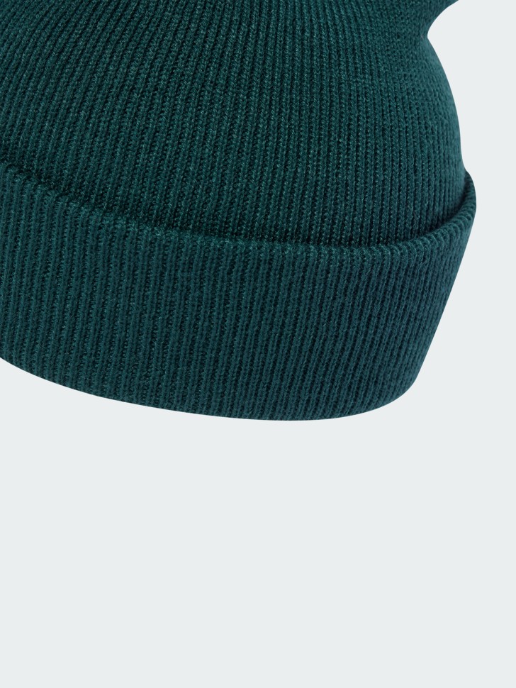 Шапка  Adidas NEW LOG BEA CUF зелена JX5747 изображение 5