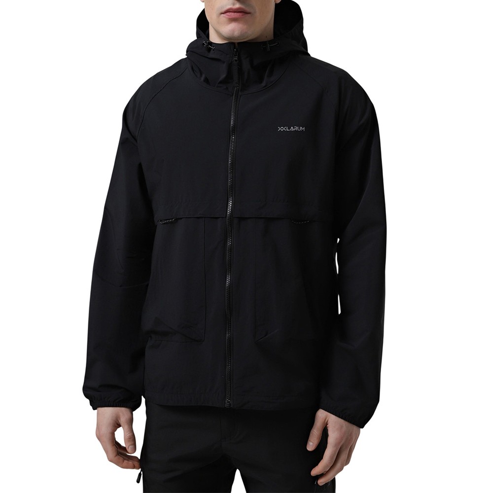 Ветровка мужская Larum Brontis черная 102606-010