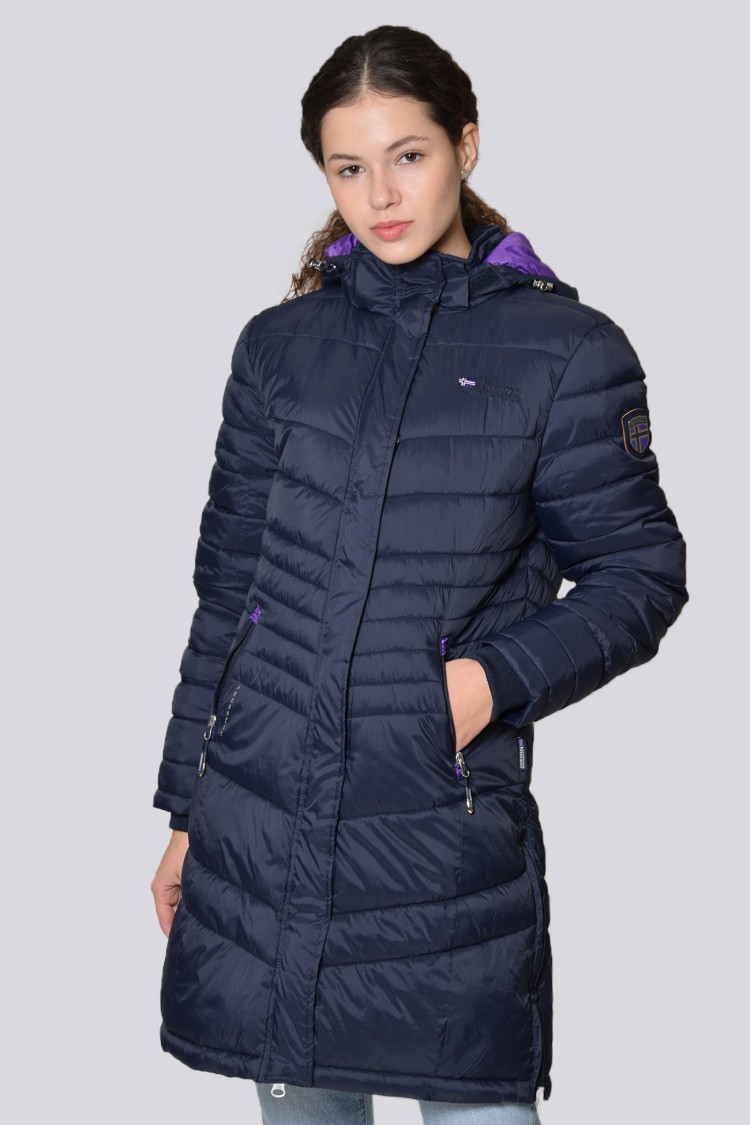 Куртка женская Geographical Norway синяя WR607F-450 изображение 2