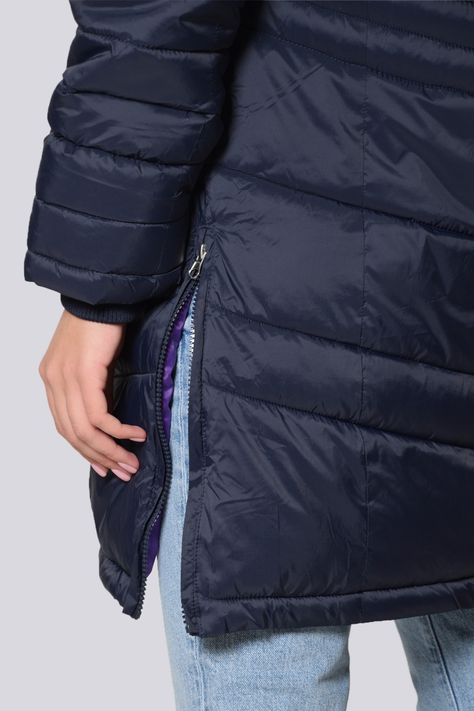 Куртка жіноча Geographical Norway синя WR607F-450 — фото 6