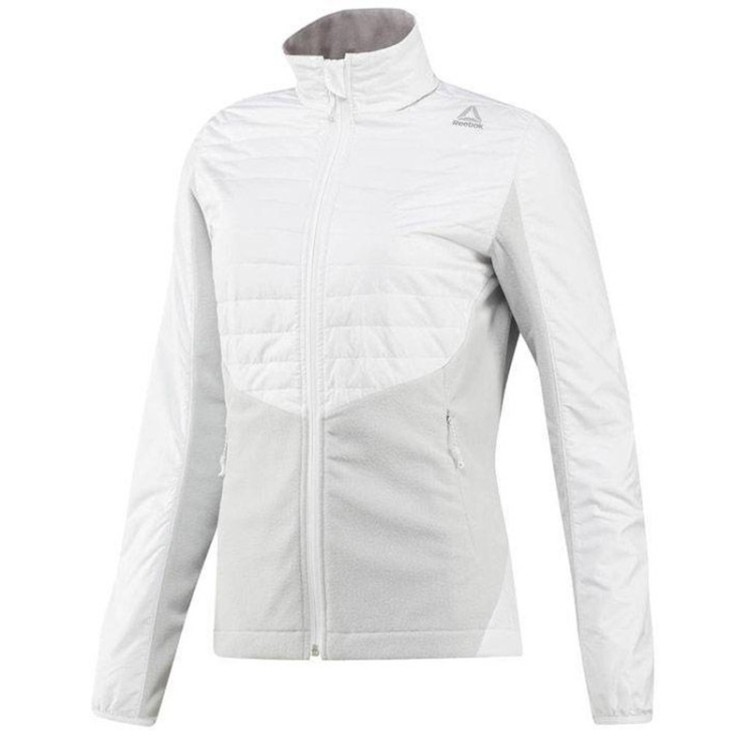 Куртка женская Reebok Outdoor Combed Fleece белая S96421 изображение 1