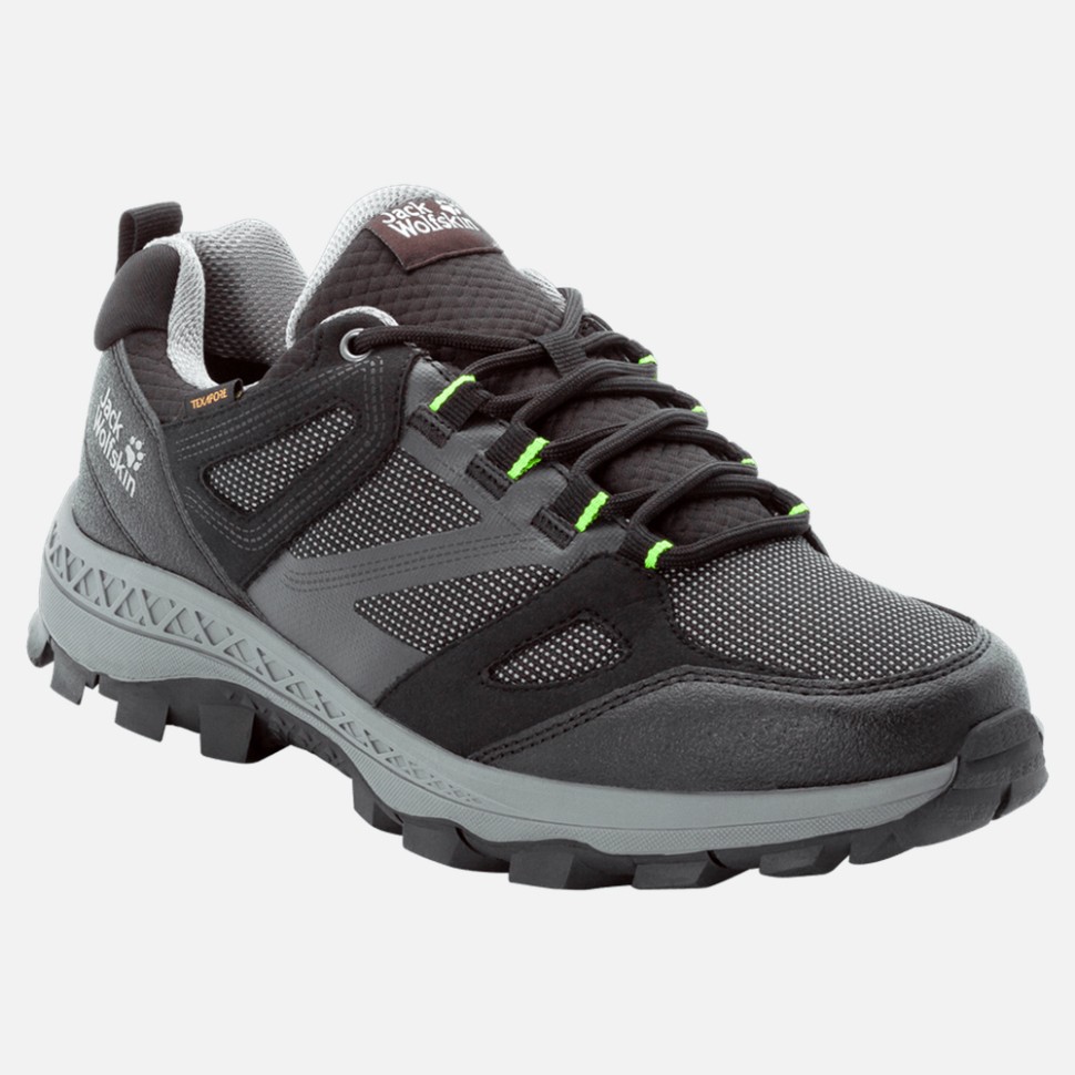 Полуботинки мужские Jack Wolfskin Downhill Texapore Low M серые 4043851-6069 изображение 3