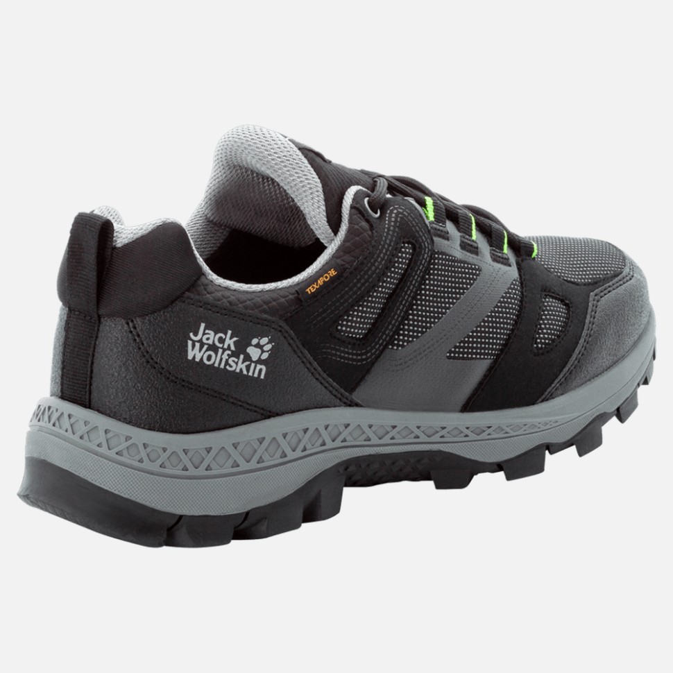 Полуботинки мужские Jack Wolfskin Downhill Texapore Low M серые 4043851-6069 изображение 5
