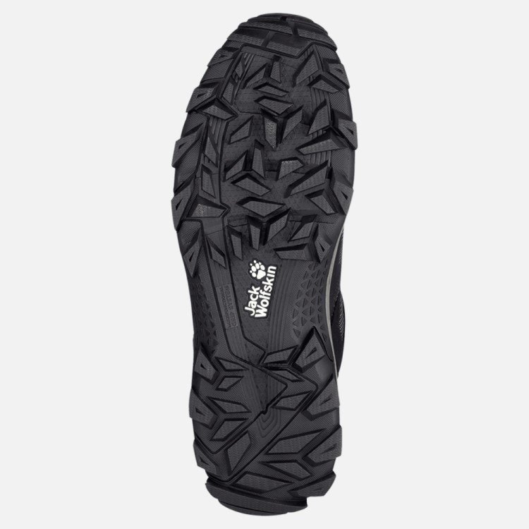 Полуботинки мужские Jack Wolfskin Downhill Texapore Low M серые 4043851-6069 изображение 6