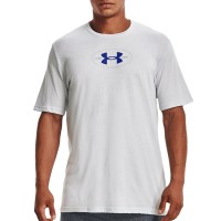 Футболка чоловіча Under Armour UA ARMOUR REPEAT SS біла 1371264-014 изображение 1