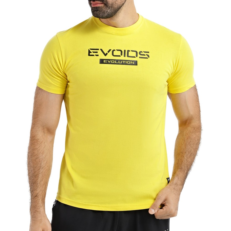 Футболка чоловіча Evoids Talca жовта 742202-710 — фото 1