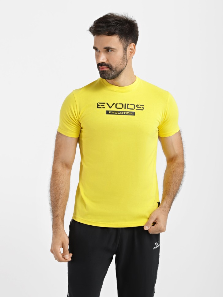 Футболка чоловіча Evoids Talca жовта 742202-710 изображение 2