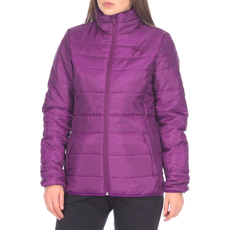 Куртка женская Puma ESSENTIALS PADDED JACKET фиолетовая 59240729 изображение 2