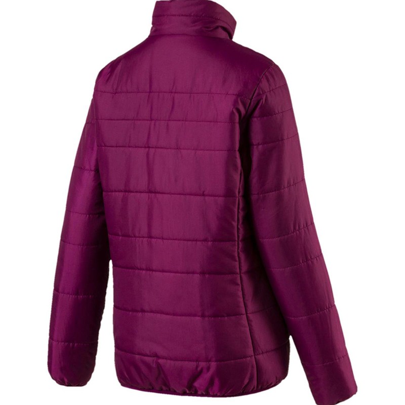 Куртка женская Puma ESSENTIALS PADDED JACKET фиолетовая 59240729 — фото 3