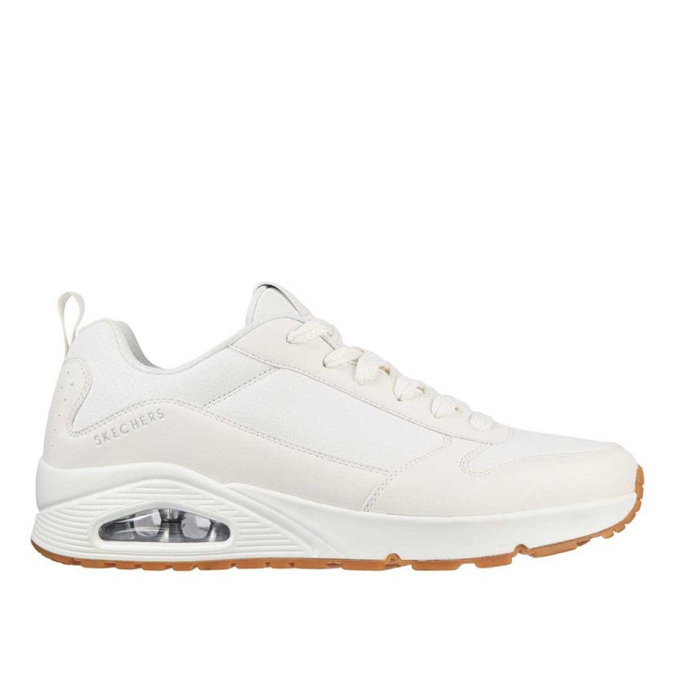 Кросівки чоловічі Skechers Uno білі 232152 WHT изображение 1