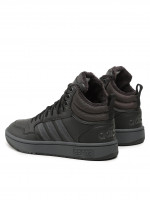 Кросівки чоловічі Adidas HOOPS 3.0 MID WTR чорні GW6421 изображение 3
