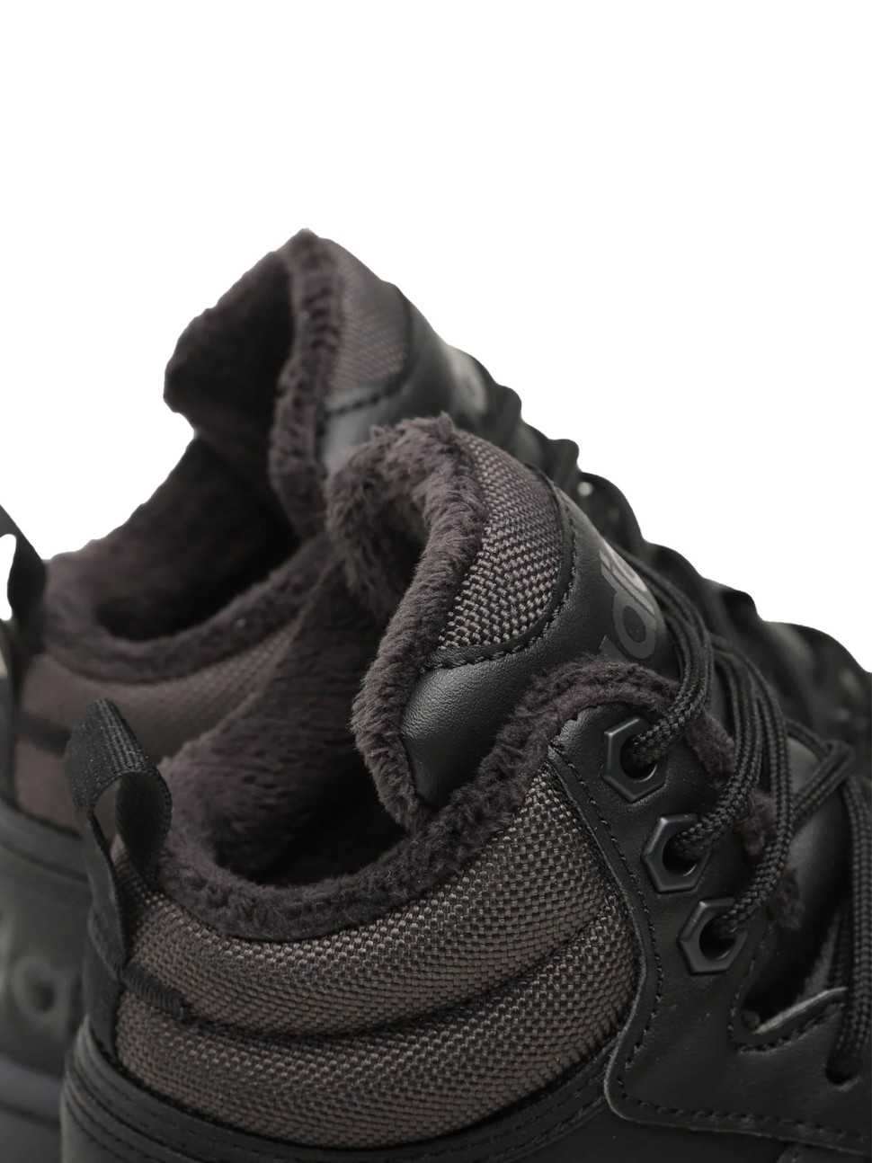 Кросівки чоловічі Adidas HOOPS 3.0 MID WTR чорні GW6421 — фото 5