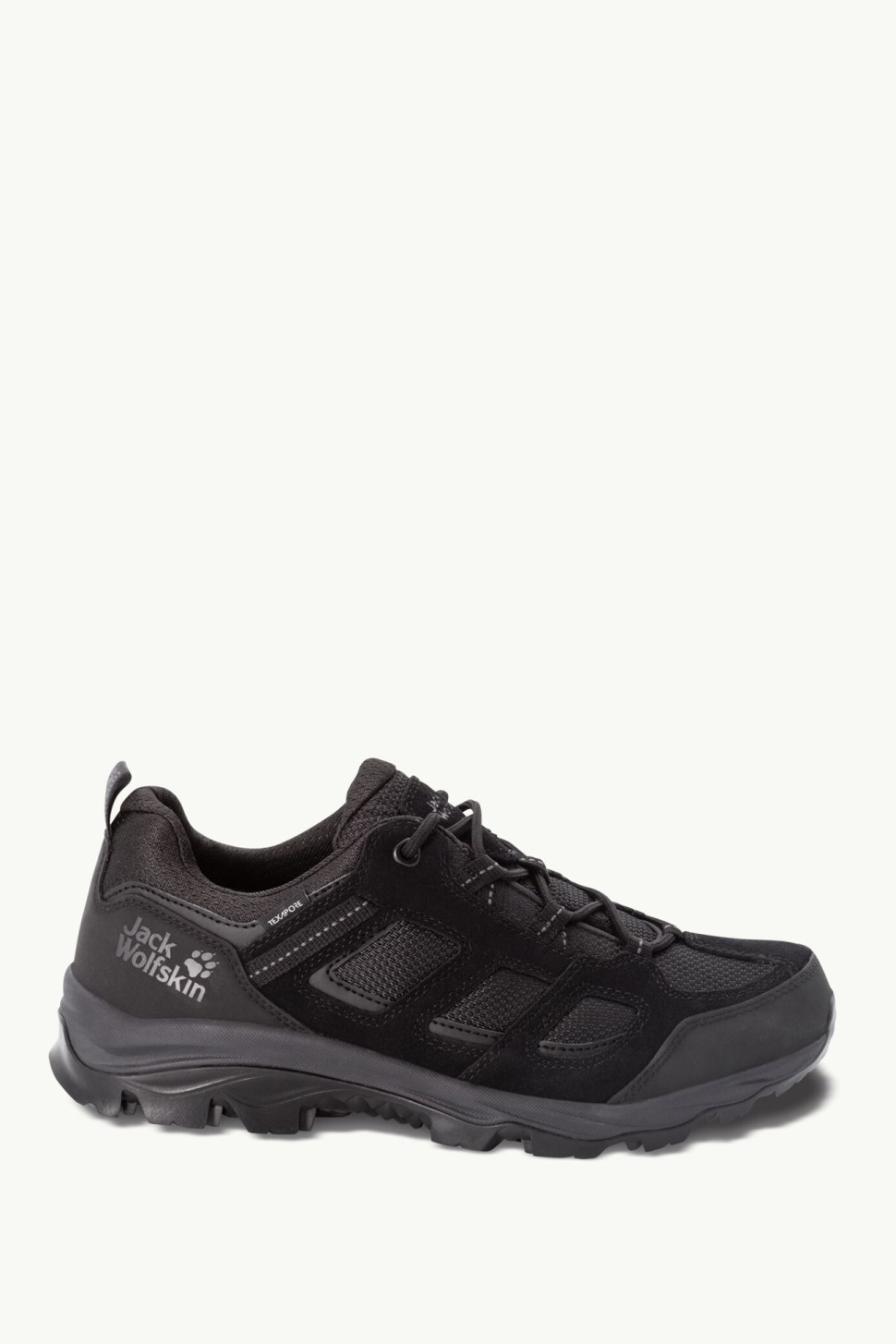Напівчеревики чоловічі Jack Wolfskin VOJO 3 TEXAPORE LOW M чорні 4042441-6000 — фото 2