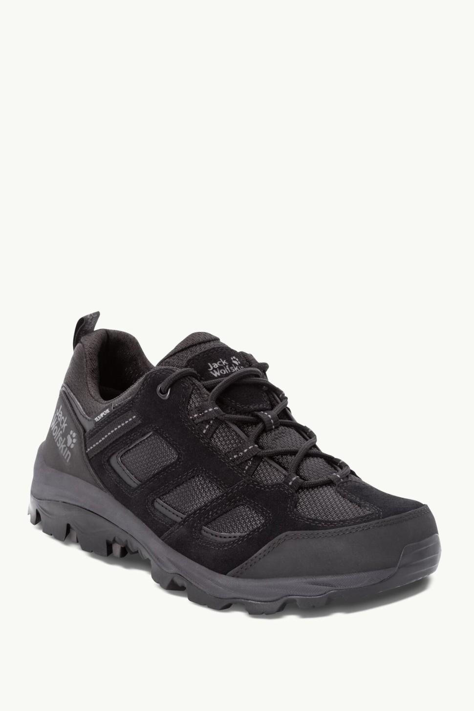 Напівчеревики чоловічі Jack Wolfskin VOJO 3 TEXAPORE LOW M чорні 4042441-6000 — фото 5