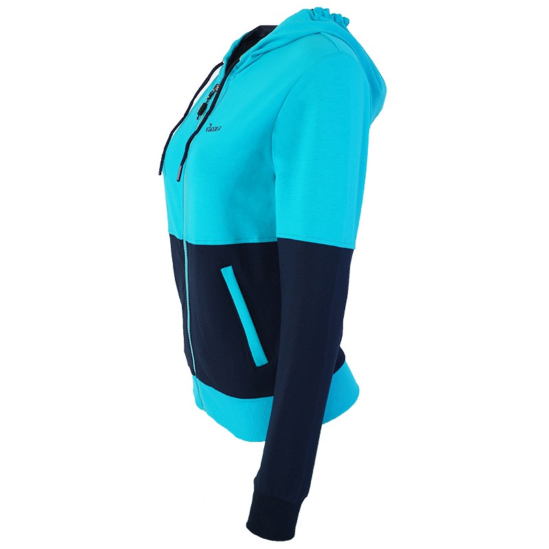 Толстовка женская Radder синяя J88501-400 изображение 3