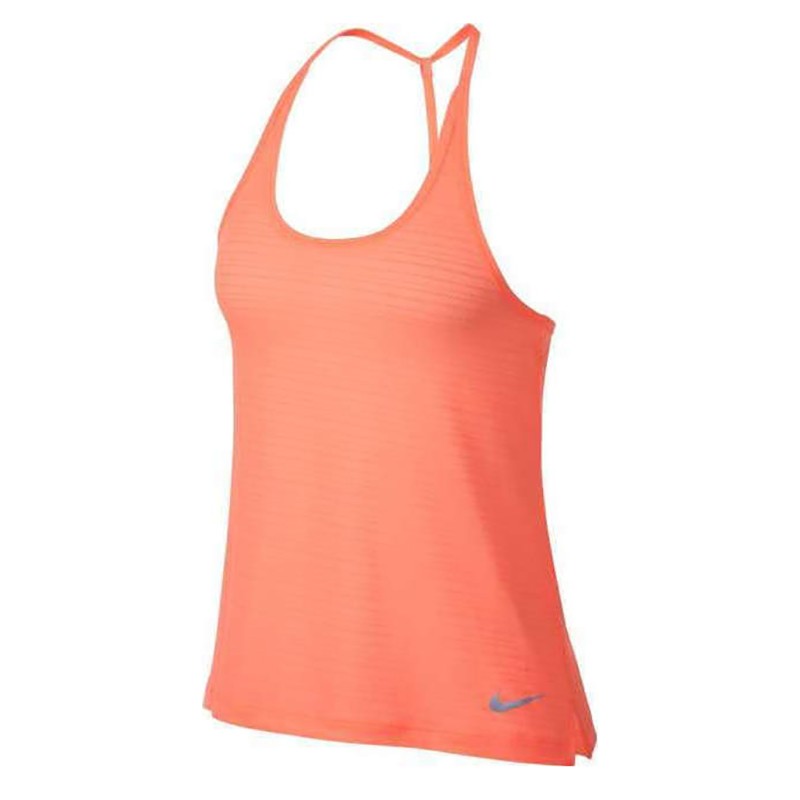 Майка женская Nike MILLER BREATHE DRIFIT WOMEN RUNNING MESH VEST TANK TOP розовая 891166-827 — фото 1