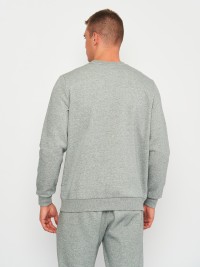 Толстовка чоловіча Puma ESS Small Logo Crew FL сіра 58668203 изображение 3