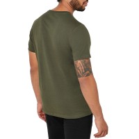Футболка мужская Asics GPX ASICS FADE TEE S хаки 2031B046-300 изображение 2