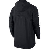 Ветровка мужская Nike Essential Hooded Running Jacket черная 856892-010 изображение 3