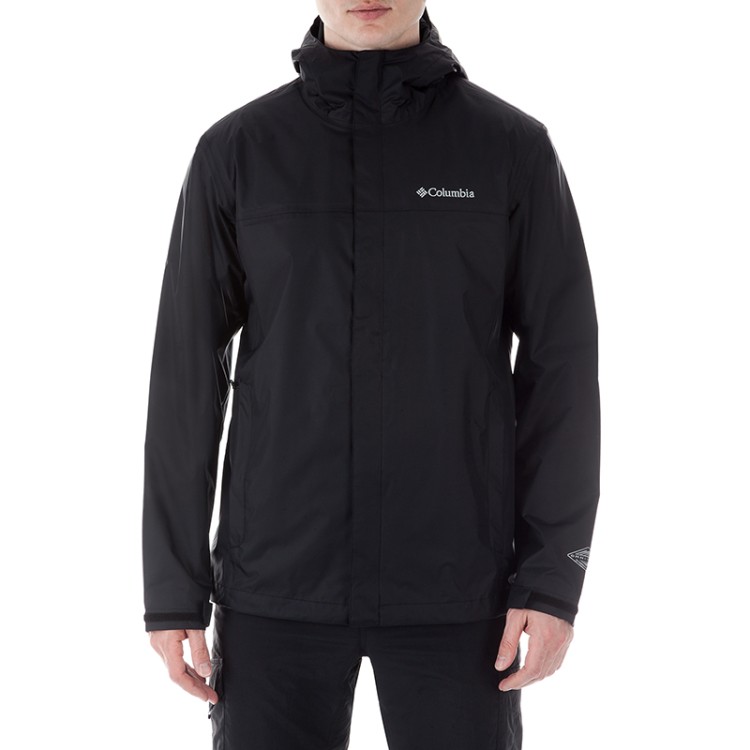 Ветровка мужская Columbia Watertight II Jaket черная 1533891-010 изображение 3