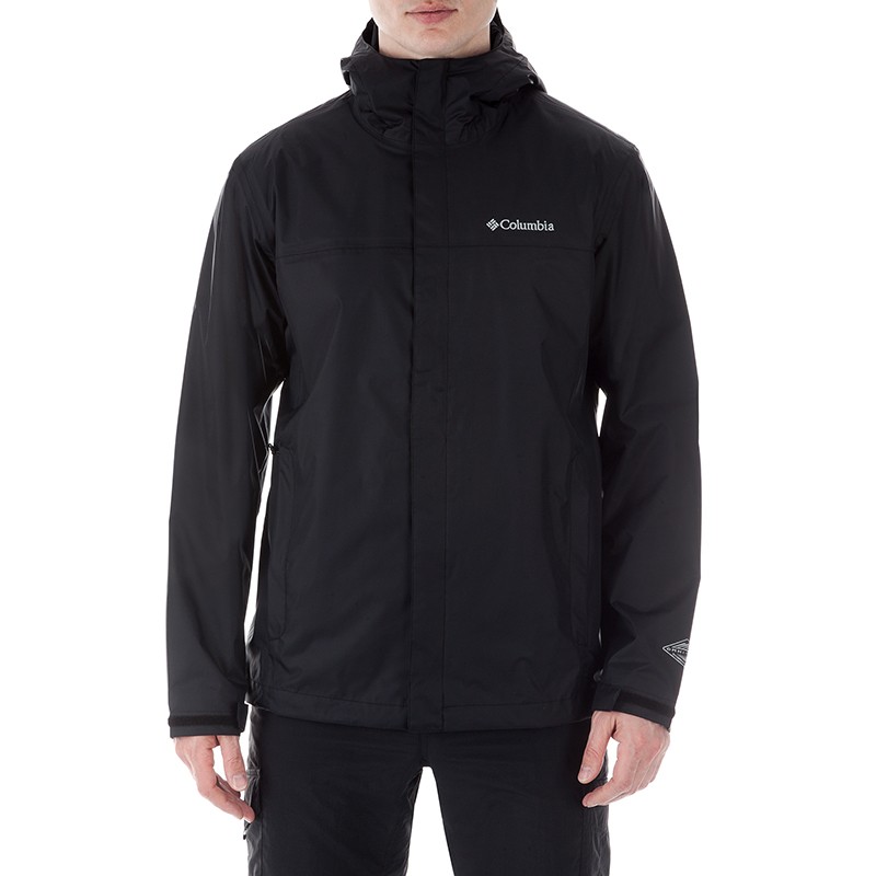 Ветровка мужская Columbia Watertight II Jaket черная 1533891-010 изображение 3