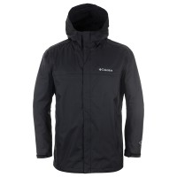 Ветровка мужская Columbia Watertight II Jaket черная 1533891-010