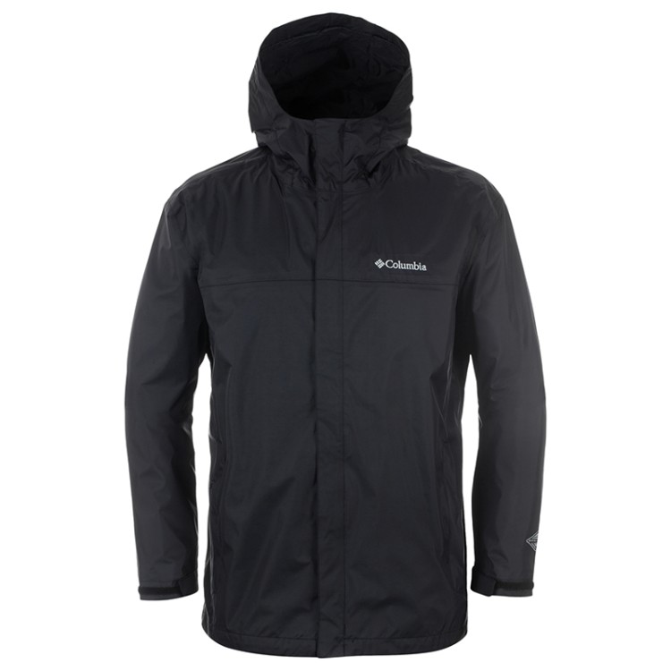 Ветровка мужская Columbia Watertight II Jaket черная 1533891-010