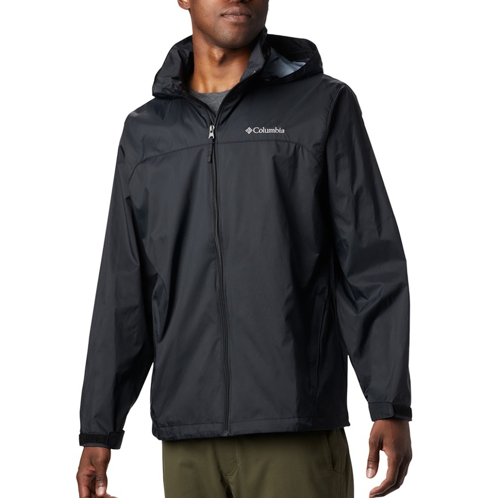 Вітрівка чоловіча Columbia GLENNAKER LAKE™ RAIN JACKET чорна 1442361-012 изображение 1