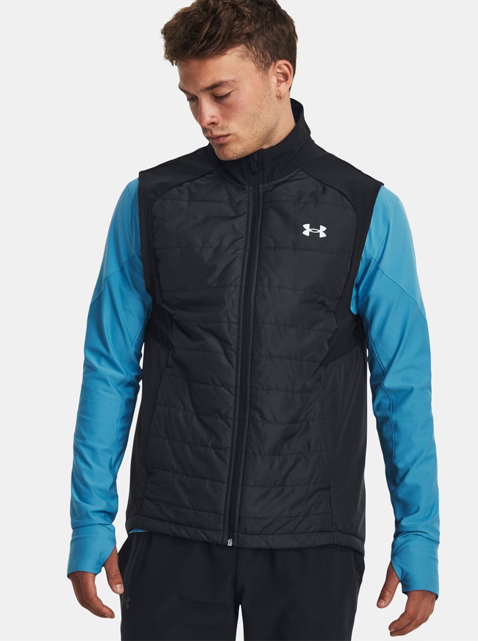Жилет чоловічий Under Armour LAUNCH PRO INSULATED VEST чорний 1378499-001 — фото 9
