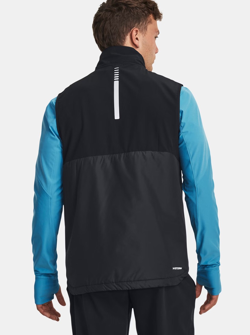 Жилет чоловічий Under Armour LAUNCH PRO INSULATED VEST чорний 1378499-001 — фото 10