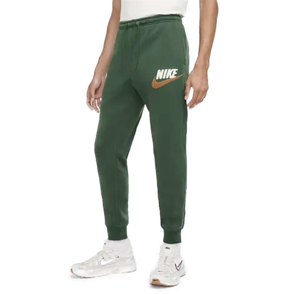 Брюки мужские Nike M NK CLUB BB JOGGER CHNL FTRA зеленые FN3094-323