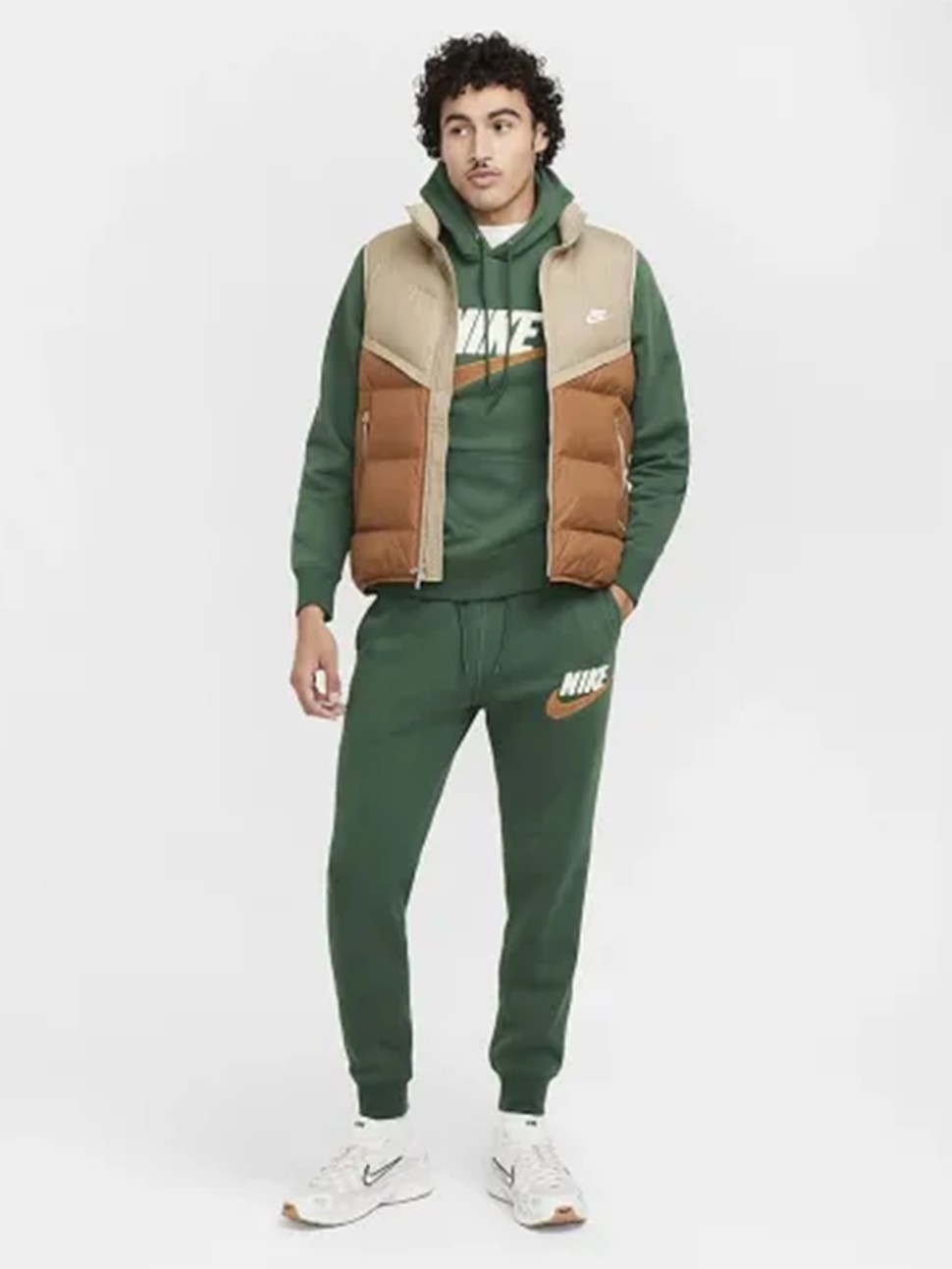 Штани чоловічі Nike M NK CLUB BB JOGGER CHNL FTRA зелені FN3094-323 — фото 7