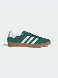 Кроссовки мужские Adidas GAZELLE INDOOR зеленые JI2062 изображение 2