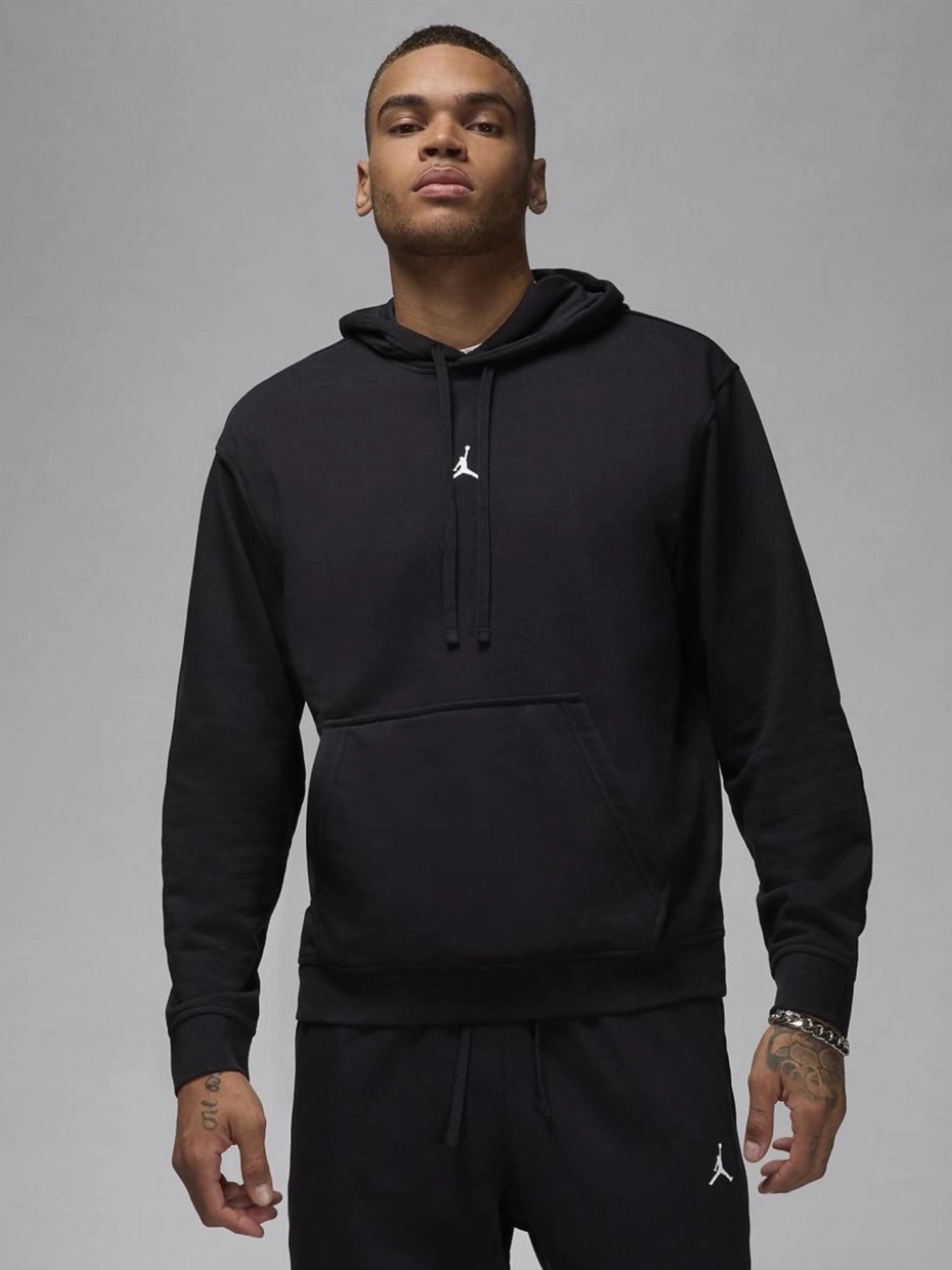 Толстовка мужская Nike M J DF SPRT CSVR FLC PO черная FV8606-010 изображение 2