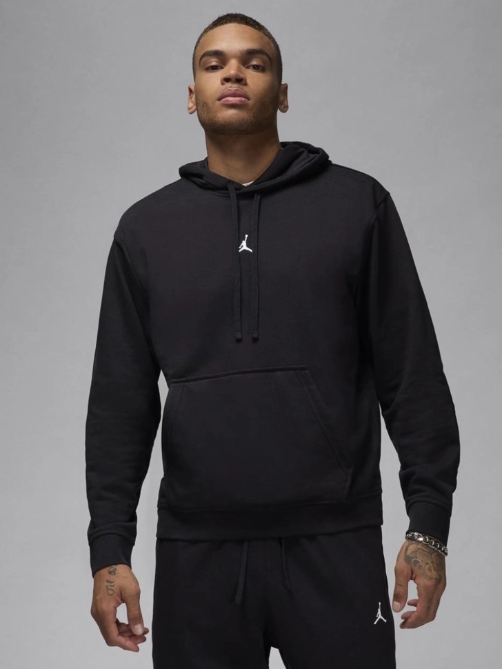 Толстовка чоловіча Nike M J DF SPRT CSVR FLC PO чорна FV8606-010 изображение 2
