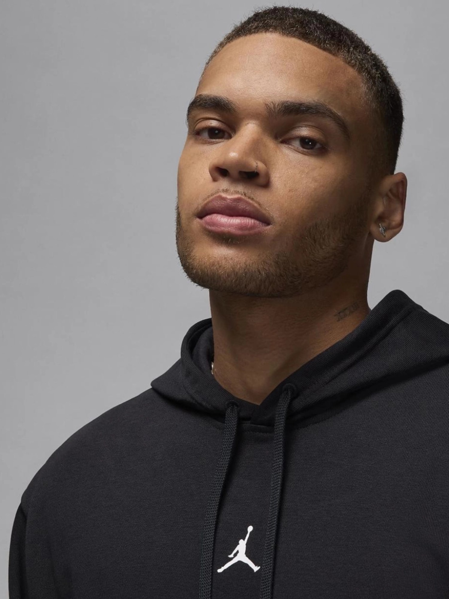 Толстовка мужская Nike M J DF SPRT CSVR FLC PO черная FV8606-010 изображение 5