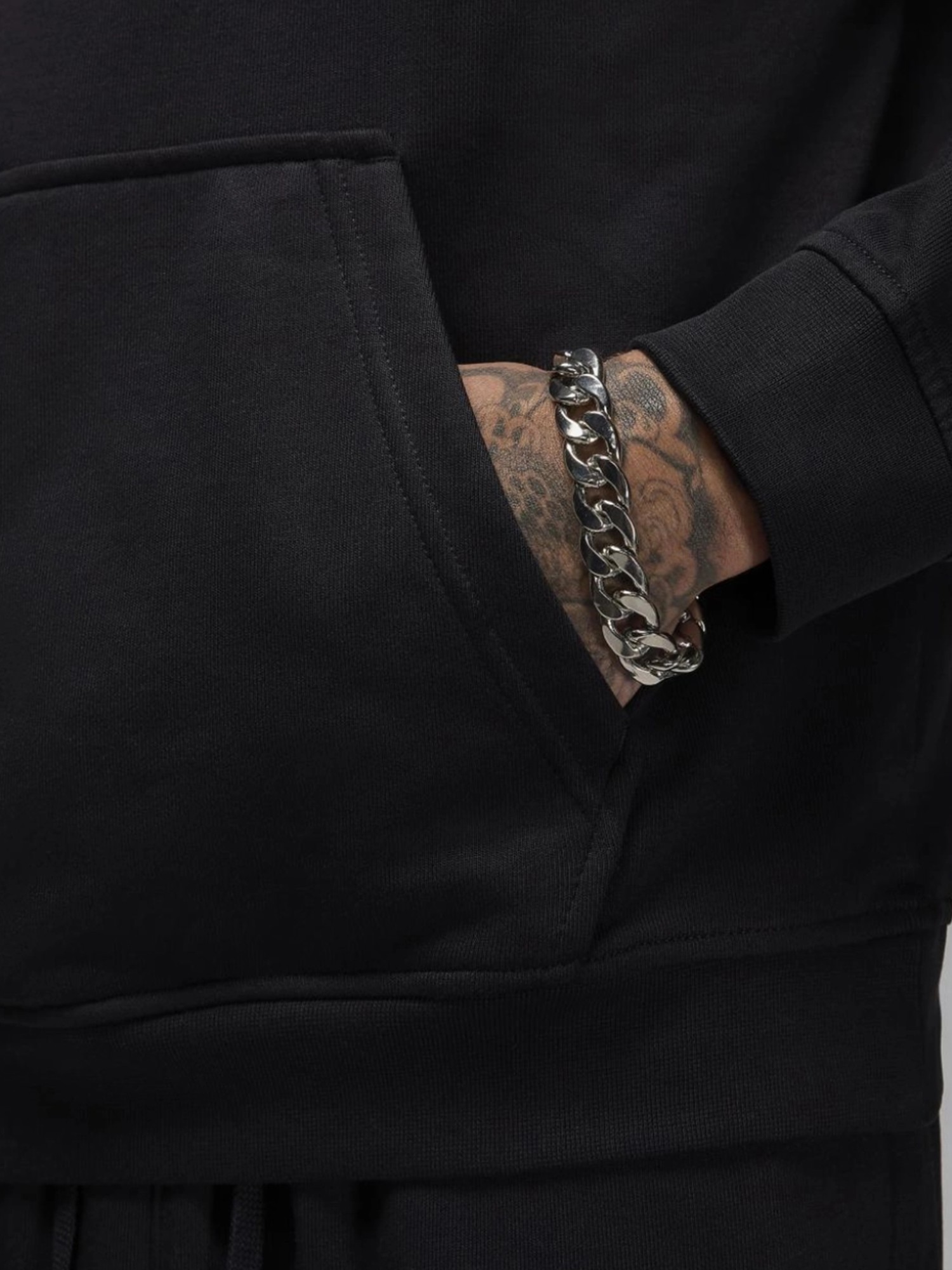 Толстовка мужская Nike M J DF SPRT CSVR FLC PO черная FV8606-010 изображение 7