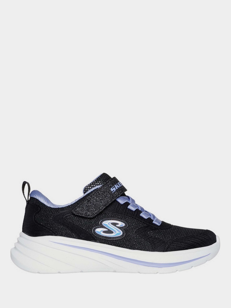 Кросівки дитячі Skechers WAVE 92 чорні 303557L BLK — фото 2