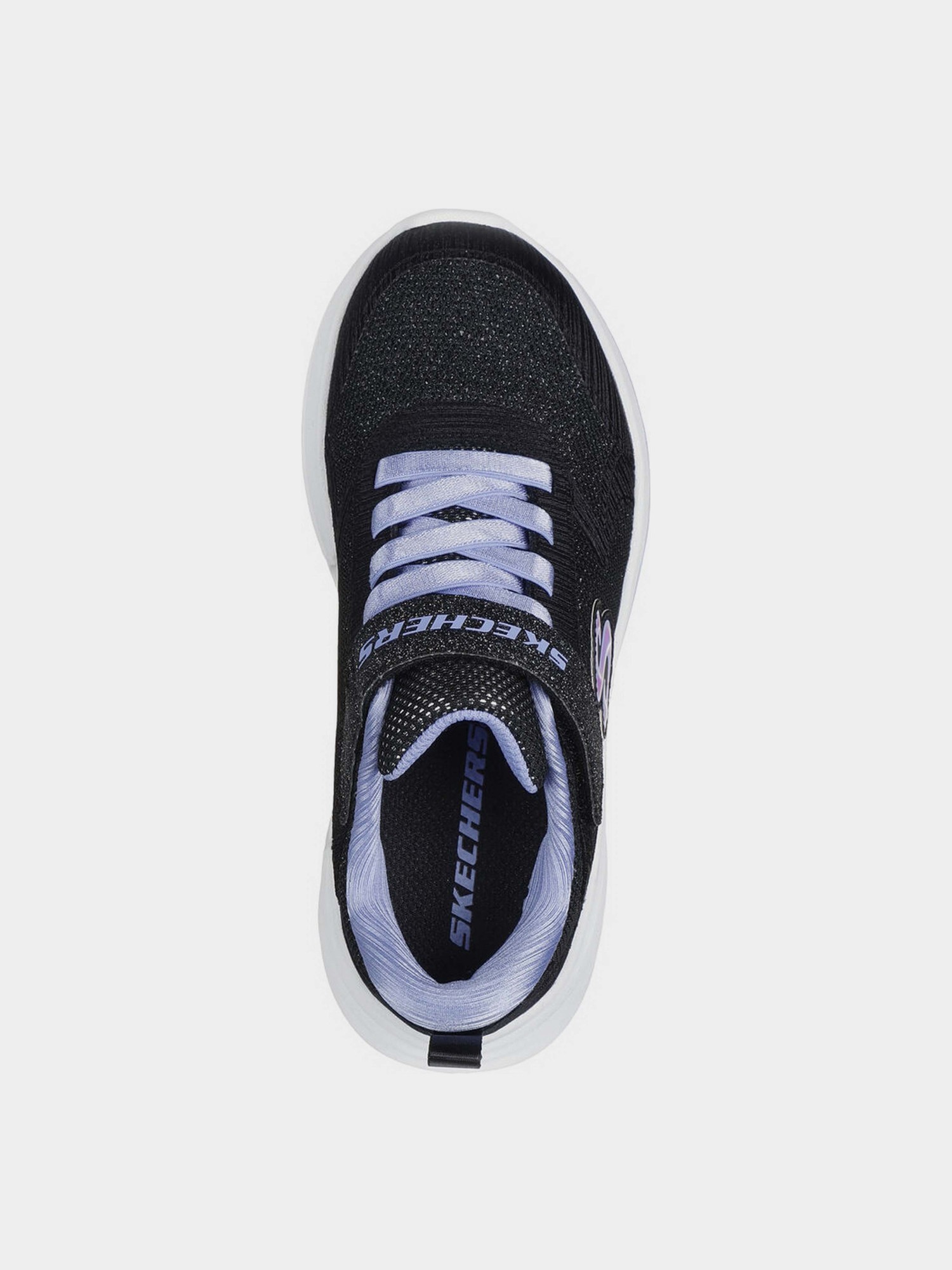 Кроссовки детские Skechers WAVE 92 черные 303557L BLK изображение 5