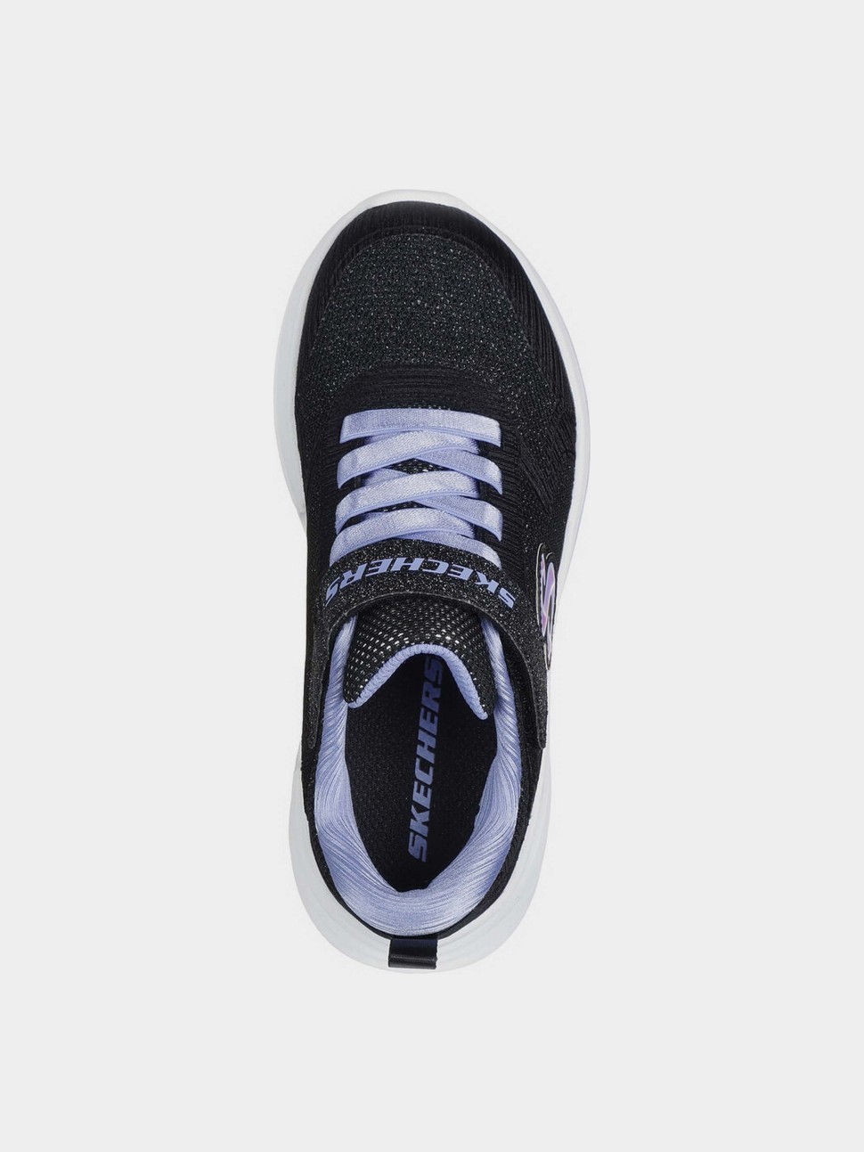 Кросівки дитячі Skechers WAVE 92 чорні 303557L BLK — фото 5