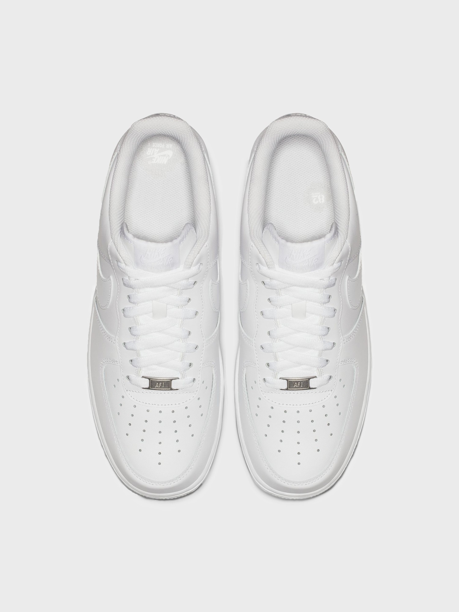 Кроссовки мужские Nike AIR FORCE 1 '07 LE белые CW2288-111 изображение 6